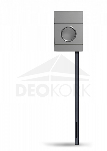 Schránka na dopisy RADIUS DESIGN (LETTERMANN MB STANDING silver 763CP) stříbrná